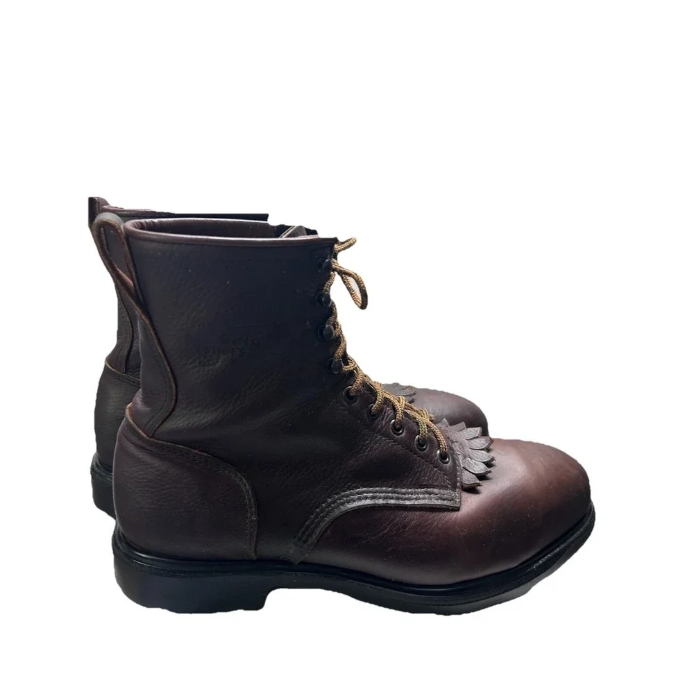 Red Wing 4451 Supersole Boots Size 12D‎  (Steel Toe) (USA)
